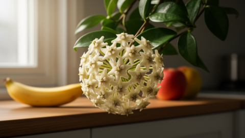 Wax Plant Blooms After Stress: The Ethylene Trigger